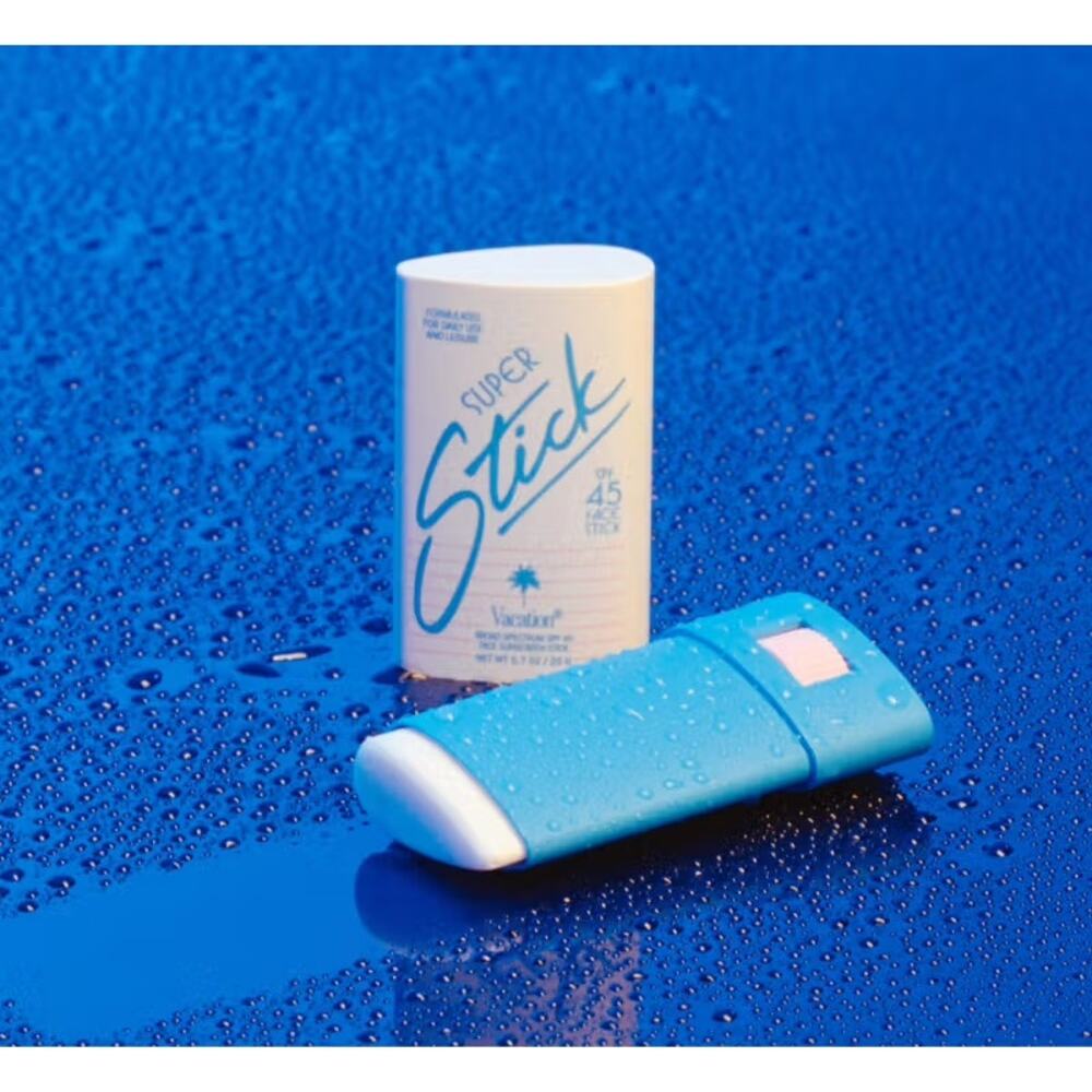 Vacation Super Stick SPF 45 Face Sunscreen Stick Broad Spectrum 0.7oz NIB